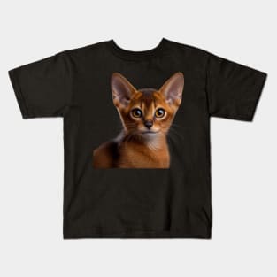 Abyssinian Cat - A Cute Gift Idea For All Cat Lovers And Cat Moms Kids T-Shirt